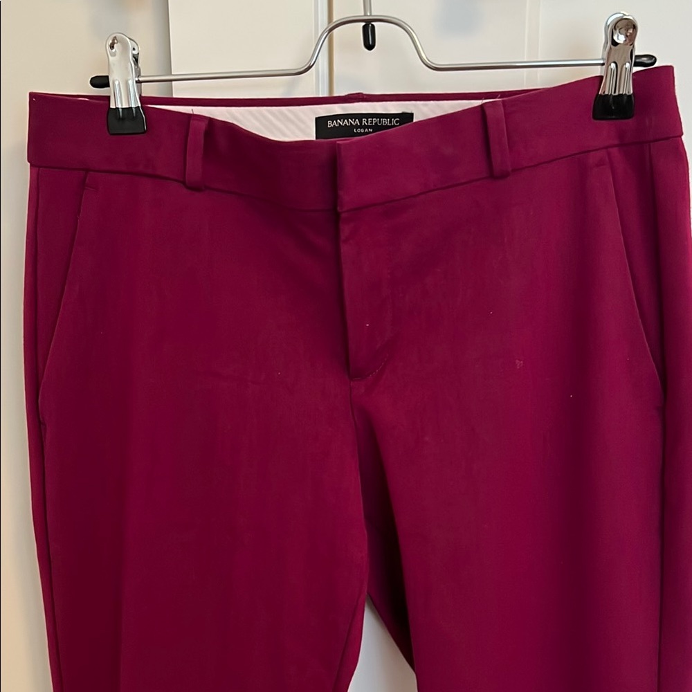 Banana Republic Burgundy Trousers